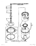 Diagram for 04 - Agitator, Basket And Tub