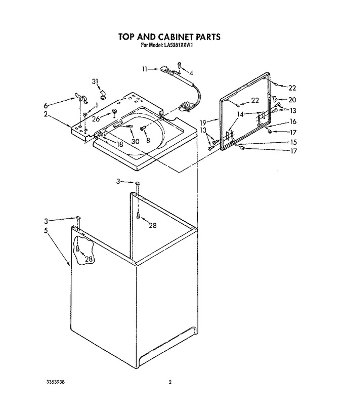 Diagram for LA5381XXF1