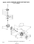 Diagram for 06 - Brake, Clutch, Gearcase, Motor And Pump