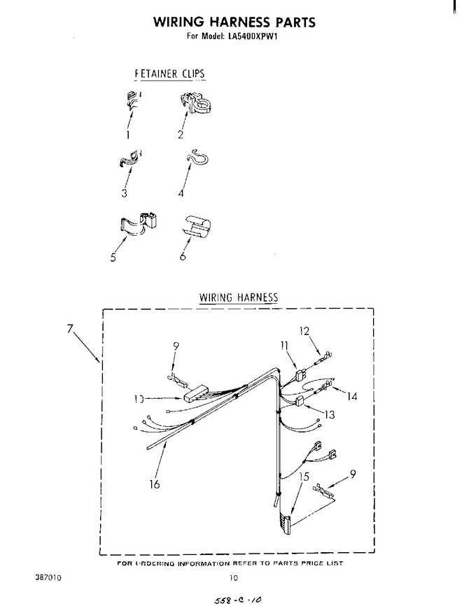 Diagram for LA5400XPW1