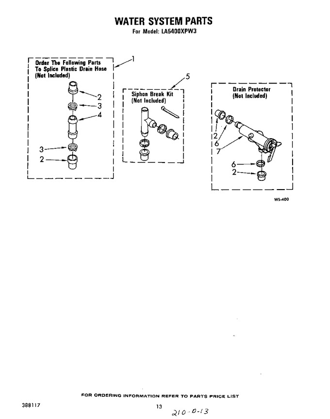 Diagram for LA5400XPW3