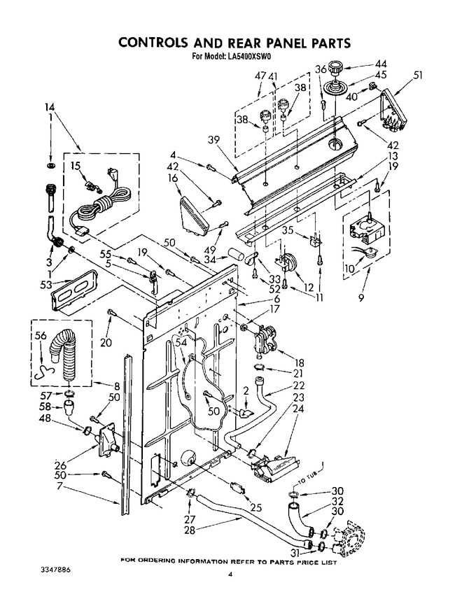 Diagram for LA5400XSW0