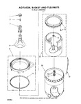 Diagram for 04 - Agitator, Basket And Tub