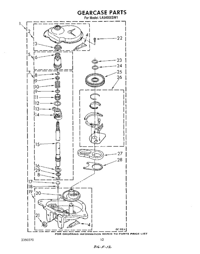 Diagram for LA5400XSW1