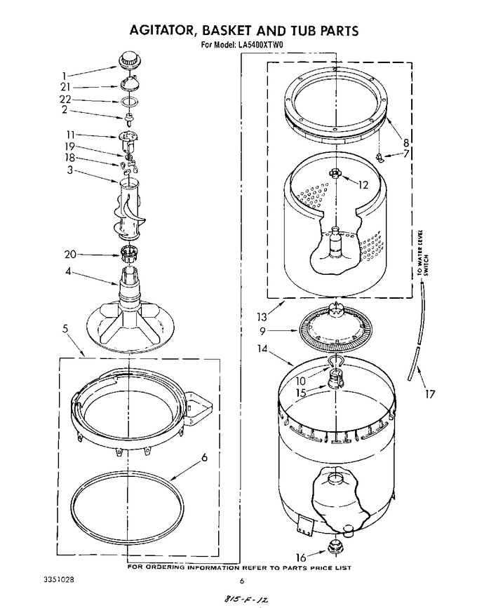 Diagram for LA5400XTG0