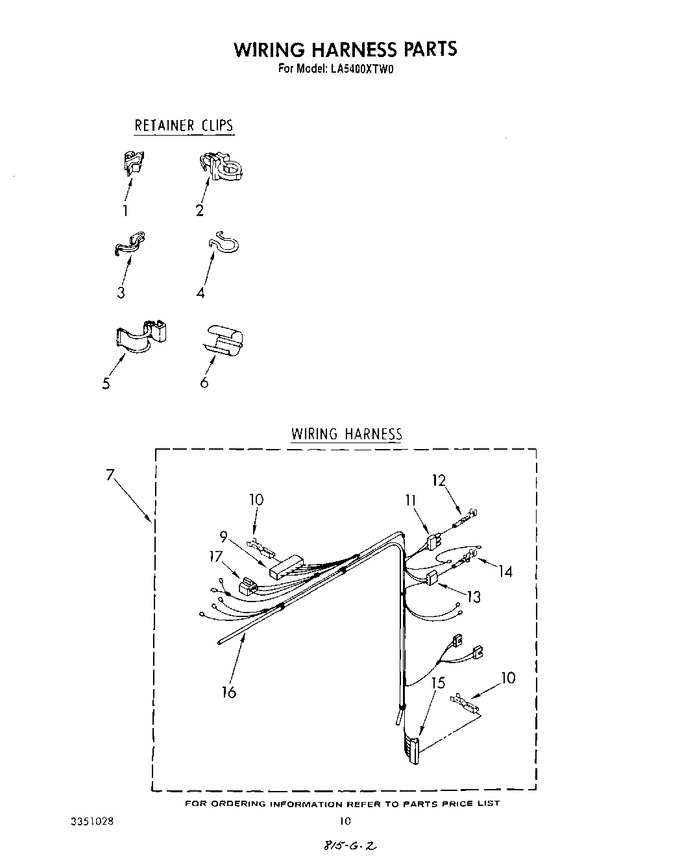 Diagram for LA5400XTG0