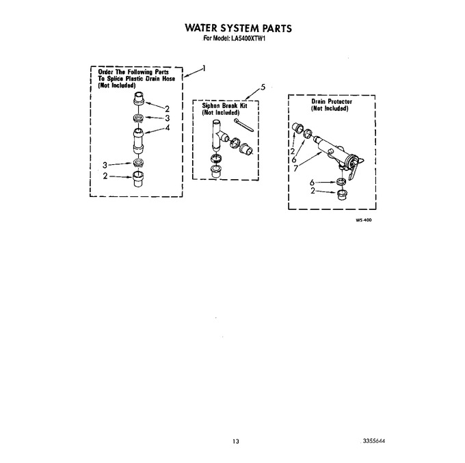 Diagram for LA5400XTM1