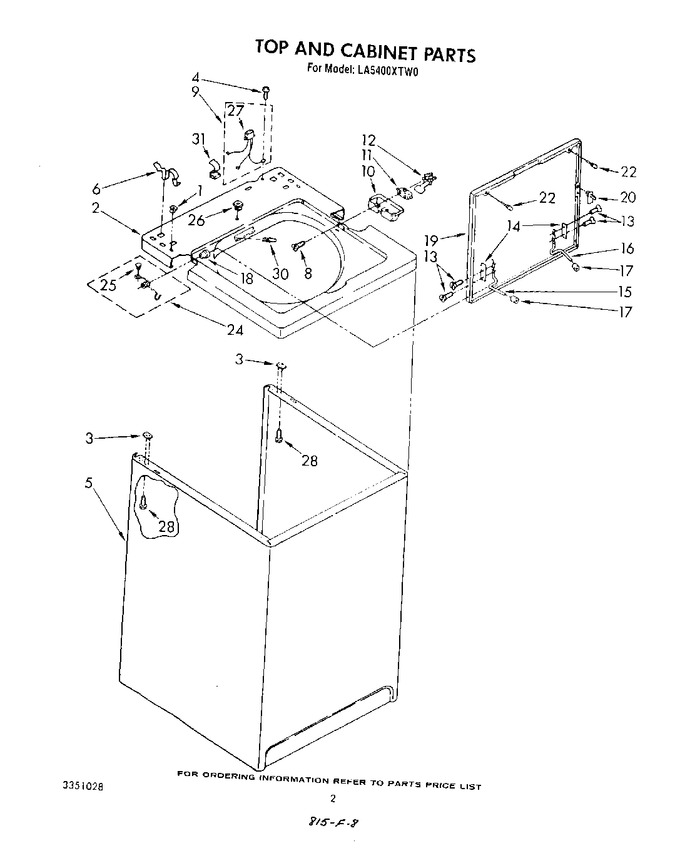 Diagram for LA5400XTM0