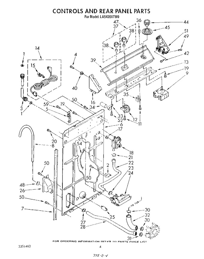 Diagram for LA5420XTF0