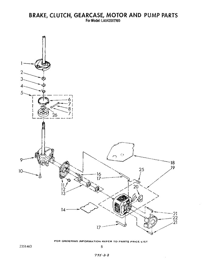 Diagram for LA5420XTG0