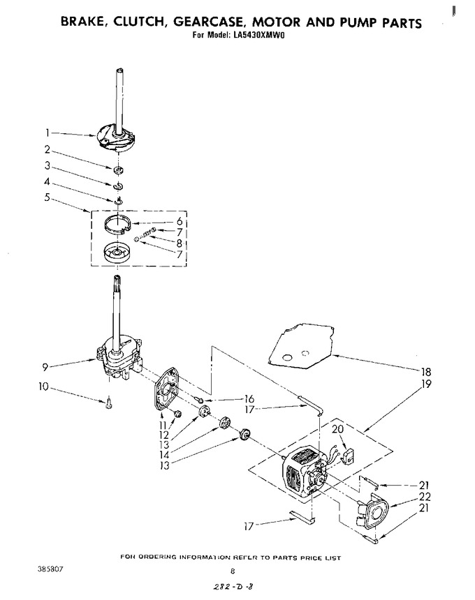 Diagram for LA5430XMW0