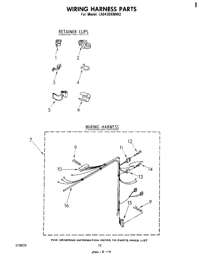 Diagram for LA5430XMW2