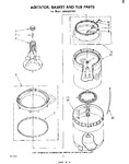 Diagram for 04 - Agitator, Basket And Tub