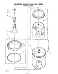 Diagram for 04 - Agitator, Basket And Tub