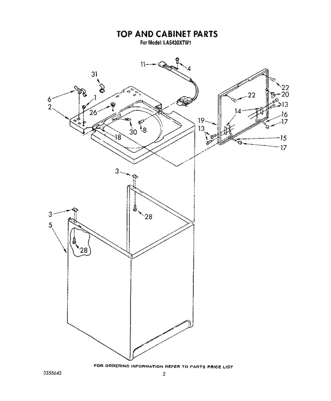 Diagram for LA5430XTF1