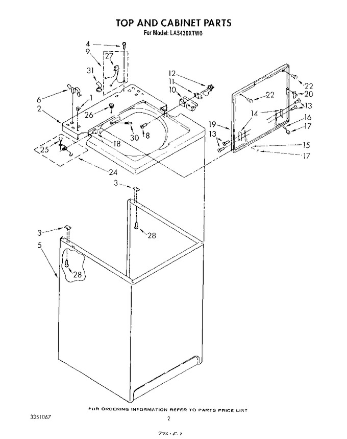 Diagram for LA5430XTN0