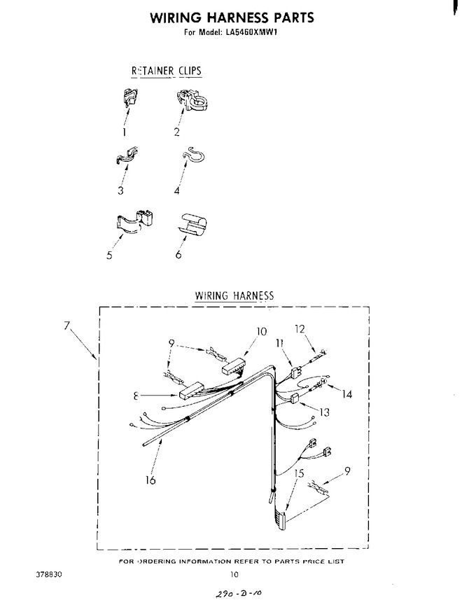 Diagram for LA5460XMW1