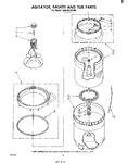 Diagram for 04 - Agitator, Basket , And Tub