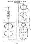 Diagram for 04 - Agitator, Basket And Tub