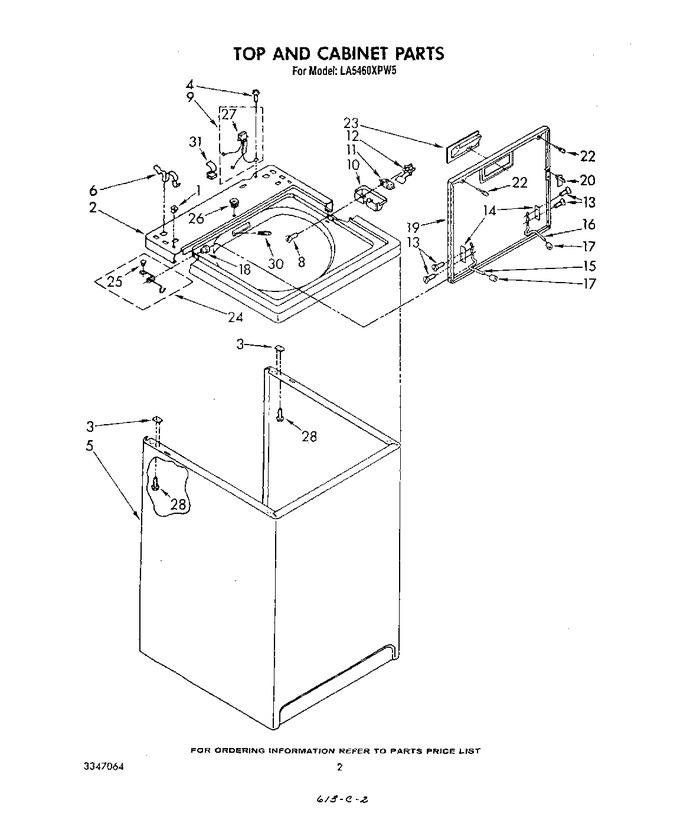 Diagram for LA5460XPW5