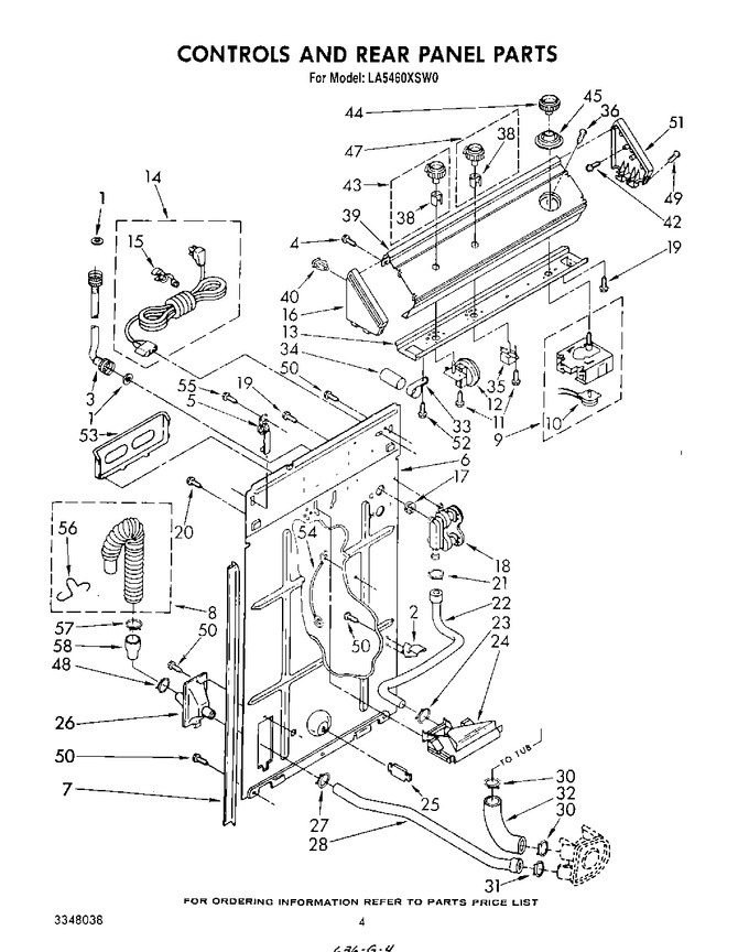 Diagram for LA5460XSW0