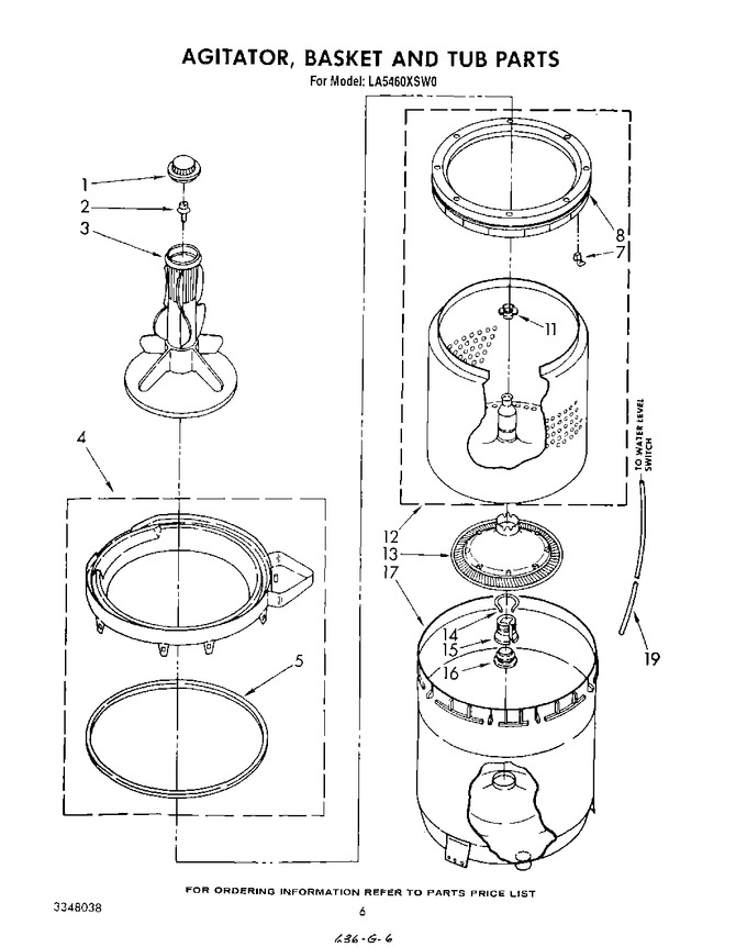 Diagram for LA5460XSW0