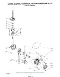 Diagram for 06 - Brake, Clutch, Gearcase, Motor And Pump