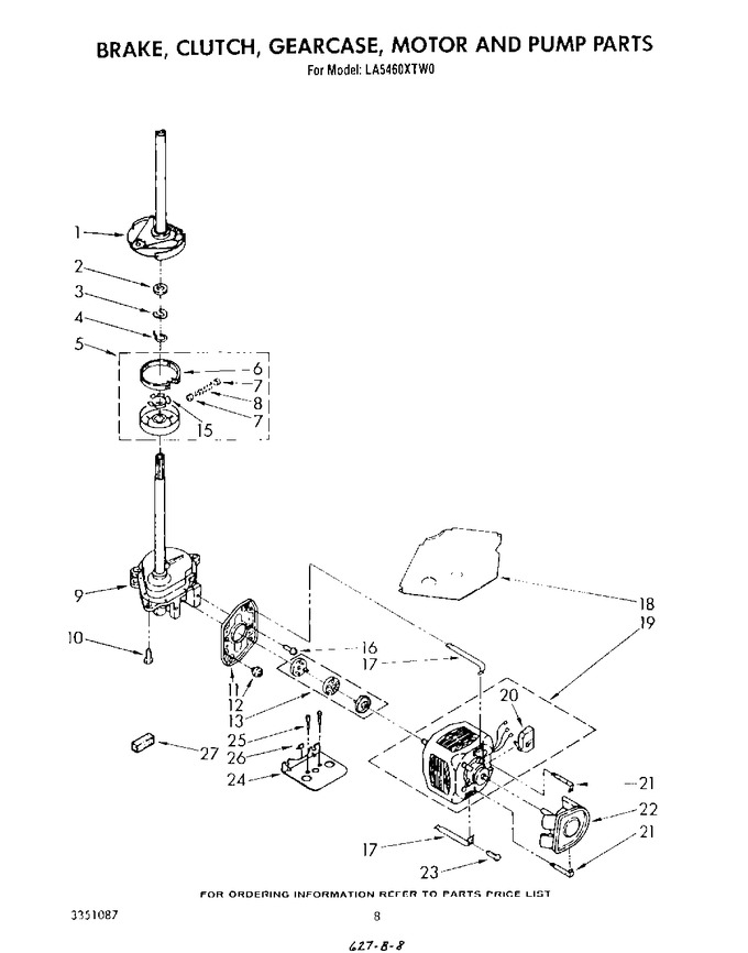 Diagram for LA5460XTW0