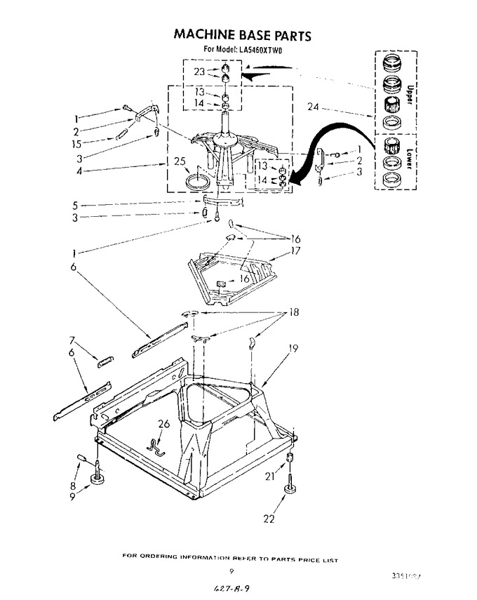 Diagram for LA5460XTF0