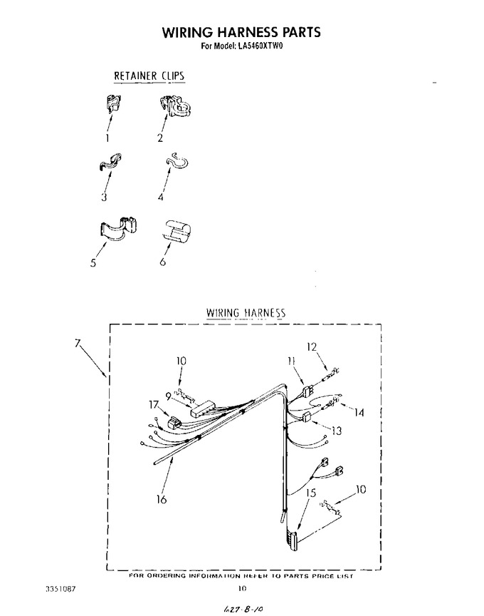 Diagram for LA5460XTG0