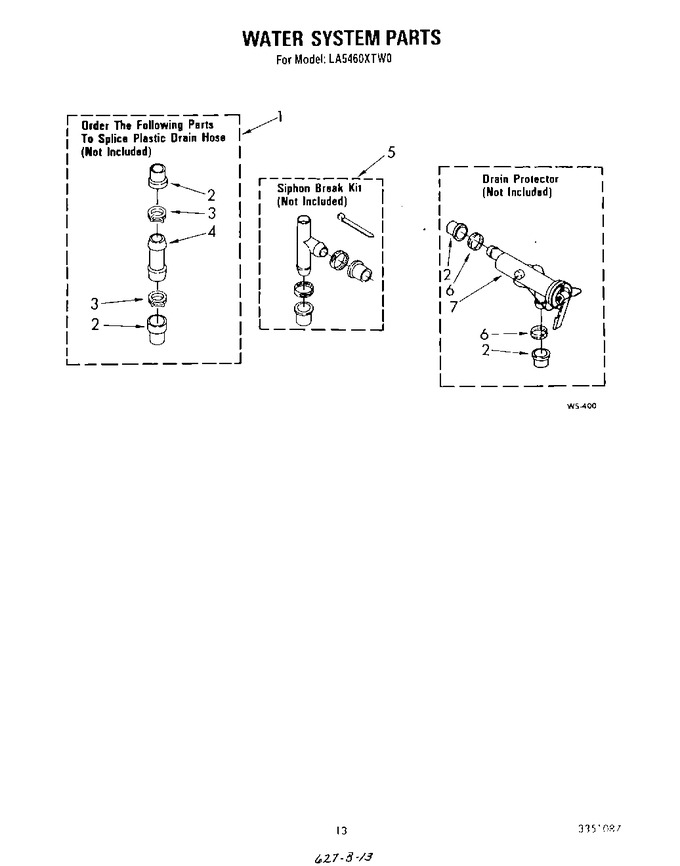 Diagram for LA5460XTW0