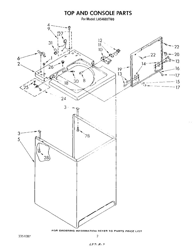 Diagram for LA5460XTF0