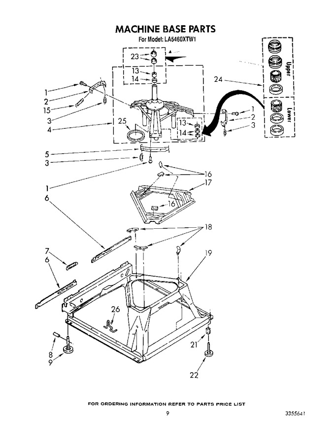 Diagram for LA5460XTF1