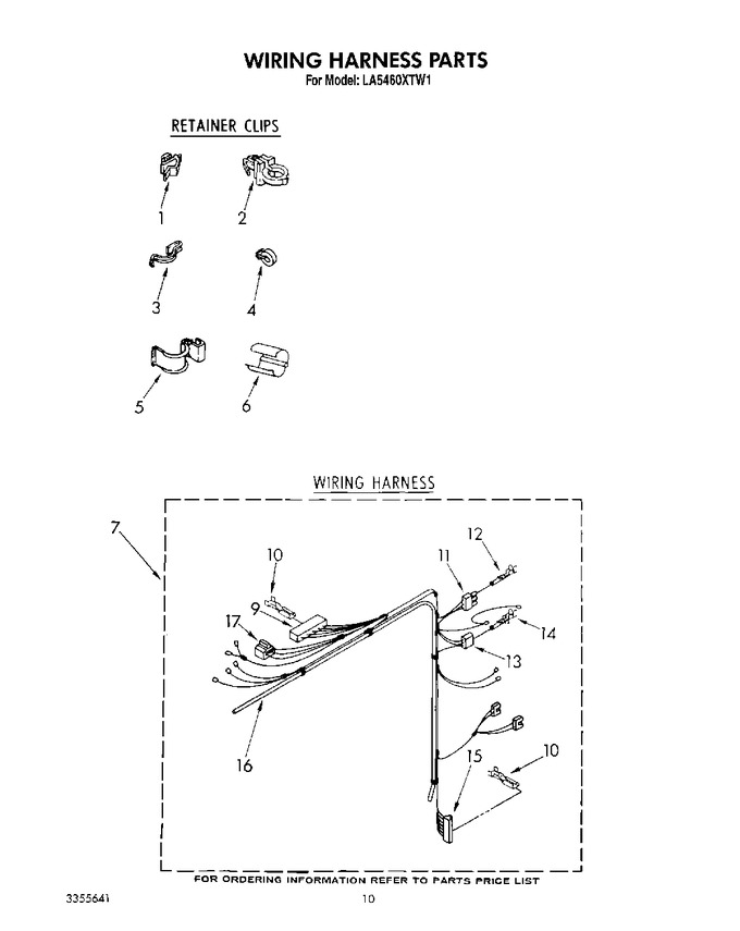 Diagram for LA5460XTF1