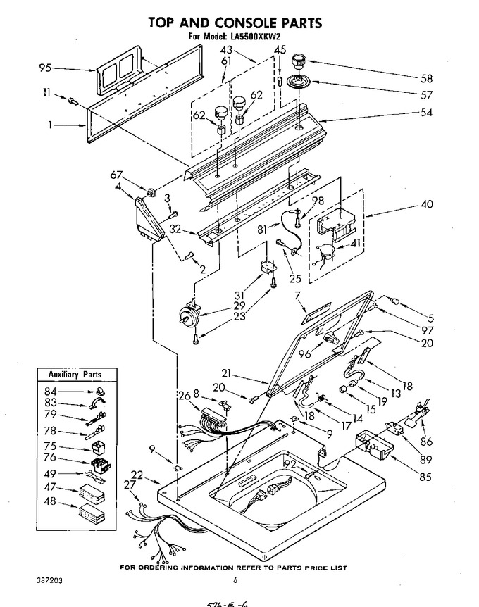 Diagram for LA5500XKW2