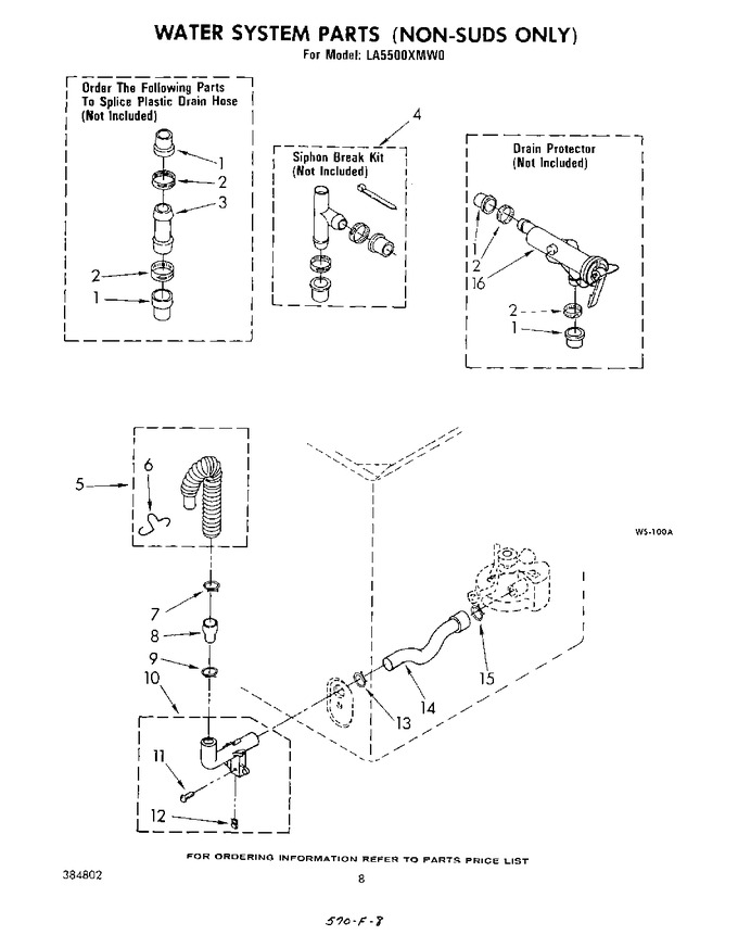 Diagram for LA5500XMW0