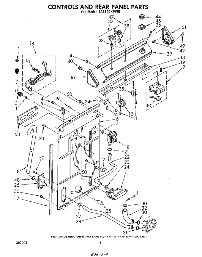 Diagram for LA5500XPW0