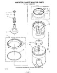 Diagram for 04 - Agitator, Basket And Tub