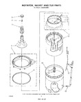 Diagram for 04 - Agitator, Basket And Tub