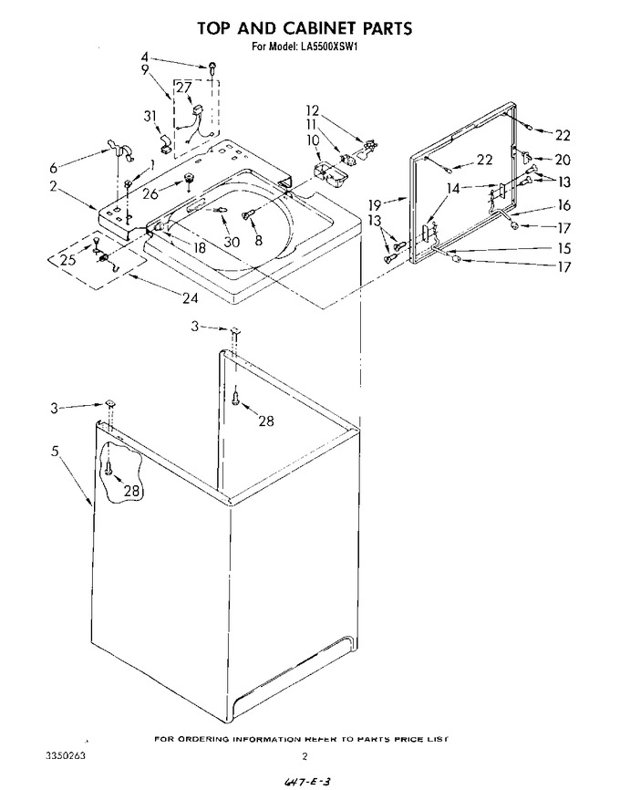 Diagram for LA5500XSG1