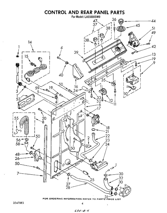 Diagram for LA5500XSW0