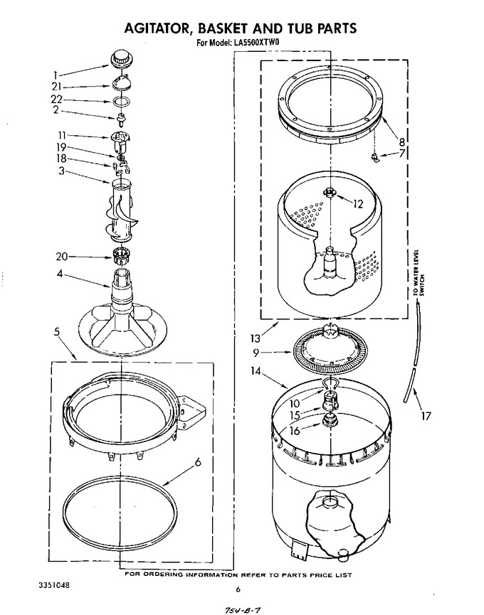 Diagram for LA5500XTF0