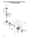 Diagram for 07 - Brake, Clutch, Gearcase, Motor And Pump