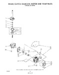 Diagram for 06 - Brake, Clutch, Gearcase, Motor And Pump