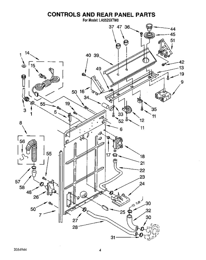 Diagram for LA5525XTG0