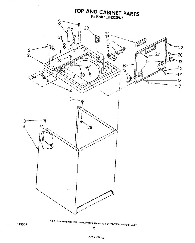 Diagram for LA5530XPW2