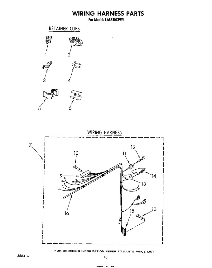 Diagram for LA5530XPW4