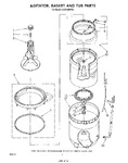 Diagram for 04 - Agitator, Basket And Tub