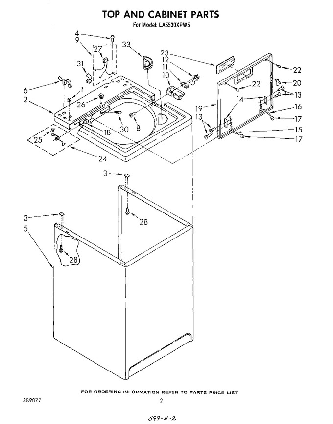 Diagram for LA5530XPW5