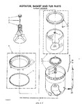 Diagram for 04 - Agitator, Basket And Tub